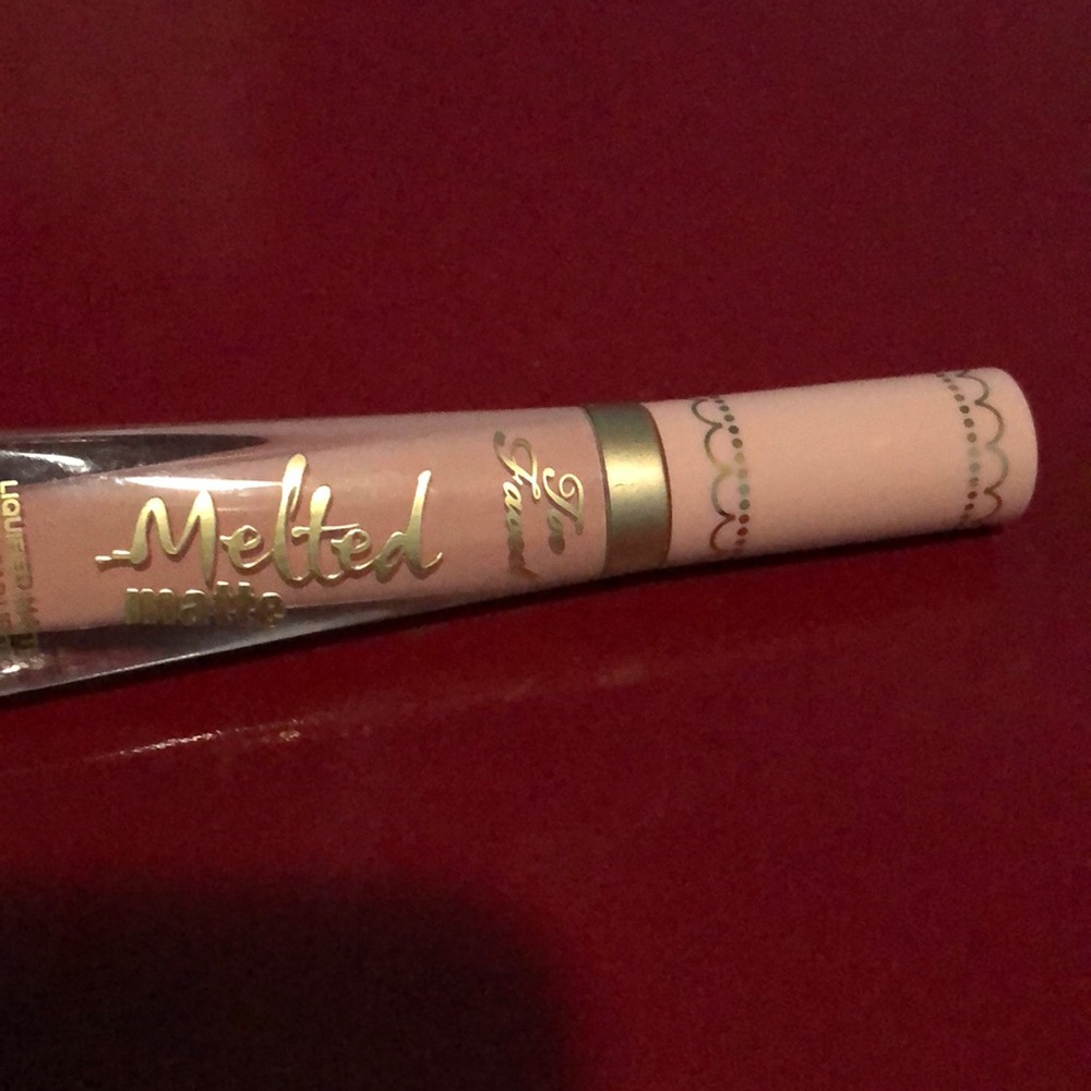 Too faced liquified matte lipstick